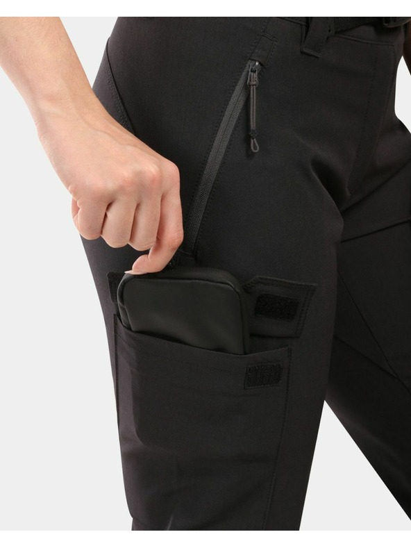 Kilpi Pantaloni de exterior pentru femei Kilpi BELVELA-W Negru