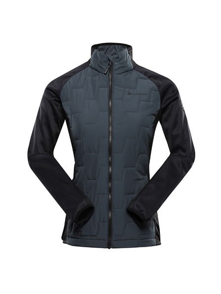 ALPINE PRO Hanorac cu umplutură merino pentru femei ALPINE PRO JORWA ardezie întunecată