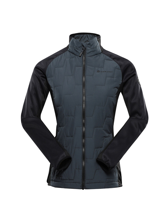 ALPINE PRO Hanorac cu umplutură merino pentru femei ALPINE PRO JORWA ardezie întunecată