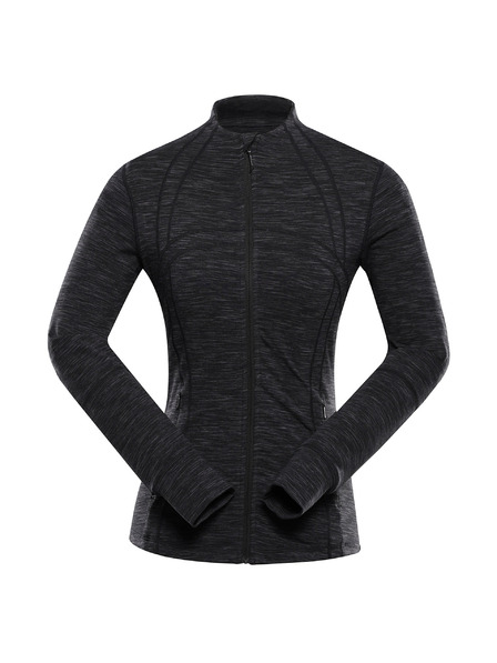ALPINE PRO Hanorac rapid uscat pentru femei ALPINE PRO GOLLA 2 negru