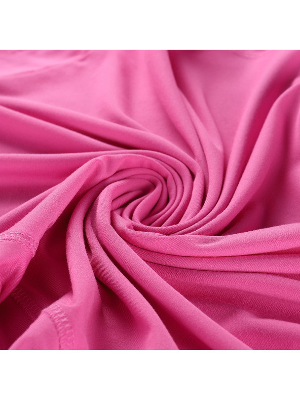 ALPINE PRO Hanorac funcțional pentru femei cu elemente reflectorizante ALPINE PRO IZARA roz neon