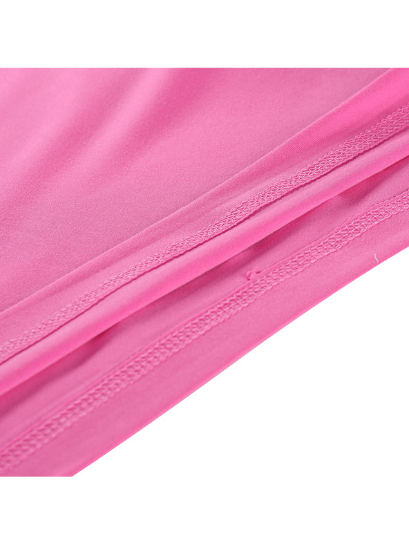 ALPINE PRO Hanorac funcțional pentru femei cu elemente reflectorizante ALPINE PRO IZARA roz neon