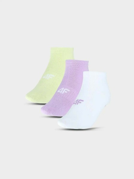 4F Șosete pentru femei 4F (3 perechi) F443