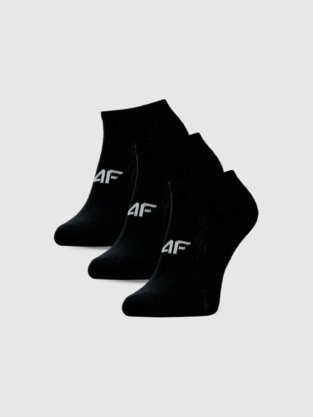4F Șosete pentru femei 4F (3 perechi) F443
