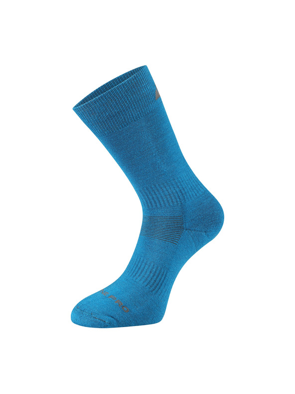 ALPINE PRO Șosete antibacteriene din lână merino ALPINE PRO ERATE ocean luminat