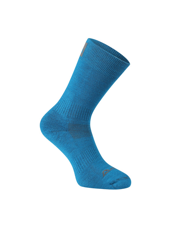 ALPINE PRO Șosete antibacteriene din lână merino ALPINE PRO ERATE ocean luminat
