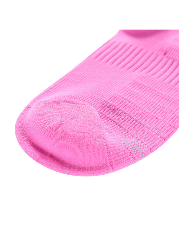 ALPINE PRO Șosete cu tratament antibacterian ALPINE PRO REDOVICO 2 roz neon