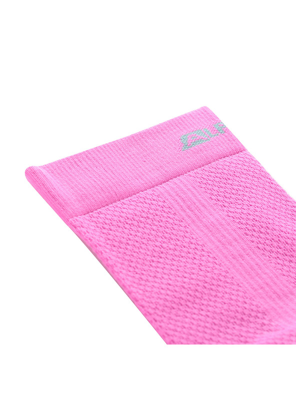 ALPINE PRO Șosete cu tratament antibacterian ALPINE PRO REDOVICO 2 roz neon