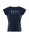 ALPINE PRO Tricou de damă ALPINE PRO OMBA 2 moonlit ocean varianta pa