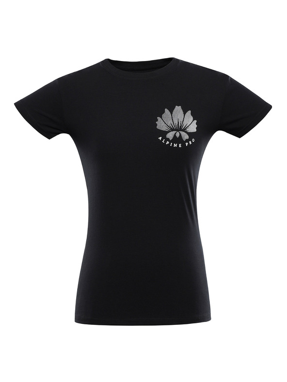 ALPINE PRO Tricou din bumbac de damă ALPINE PRO SUMEKA black varianta pa
