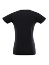 ALPINE PRO Tricou din bumbac de damă ALPINE PRO SUMEKA black varianta pa