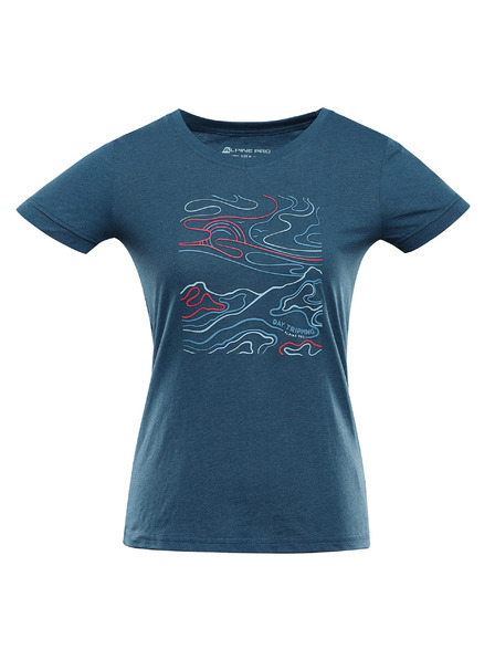 ALPINE PRO Tricou rapid uscat de damă cu cool dry ALPINE PRO NEGA 2 moroccan varianta pa