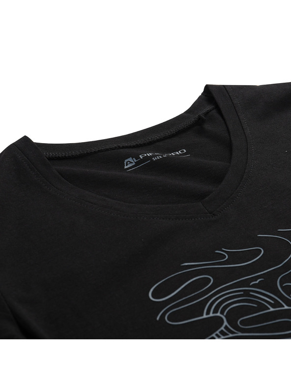 ALPINE PRO Tricou rapid uscat de damă cu cool dry ALPINE PRO NEGA 2 black varianta pa