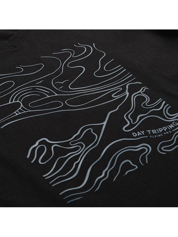 ALPINE PRO Tricou rapid uscat de damă cu cool dry ALPINE PRO NEGA 2 black varianta pa