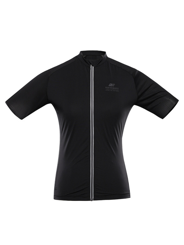 ALPINE PRO Jerseu de ciclism de damă cu cool-dry ALPINE PRO SAGENA 2 black
