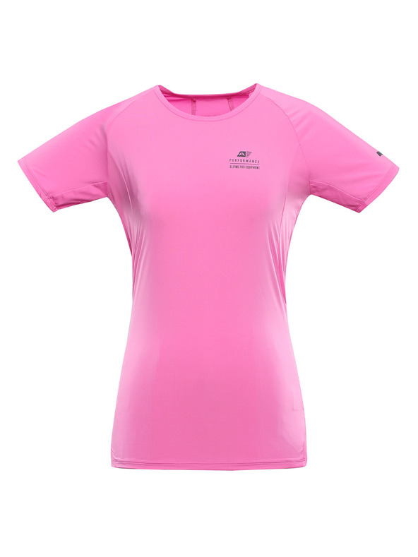 ALPINE PRO Tricou de damă rapid uscat cu cool dry ALPINE PRO BONDA 2 neon pink