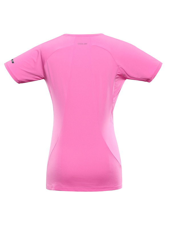 ALPINE PRO Tricou de damă rapid uscat cu cool dry ALPINE PRO BONDA 2 neon pink