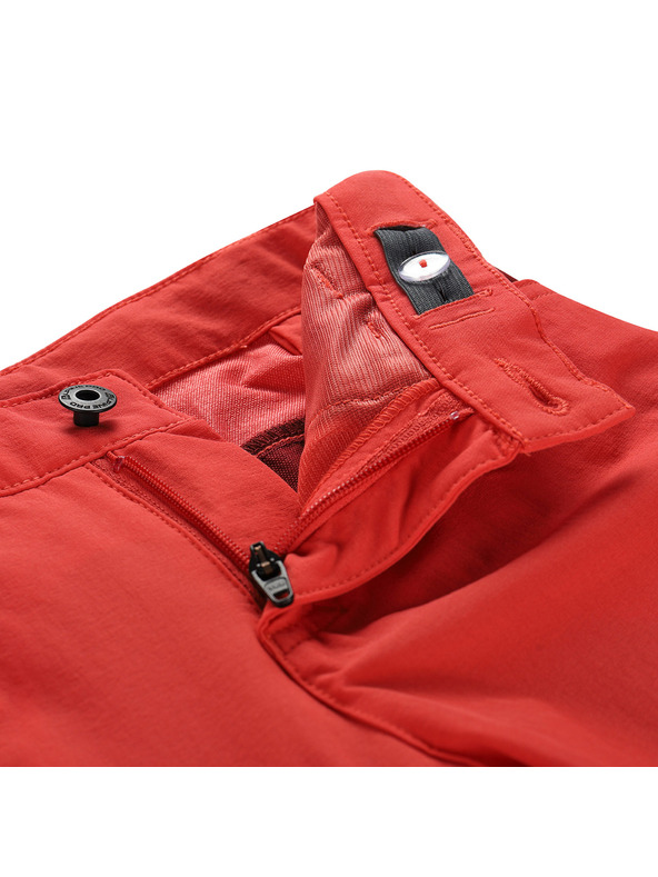 ALPINE PRO Pantaloni softshell pentru copii ALPINE PRO AKANO cayenne