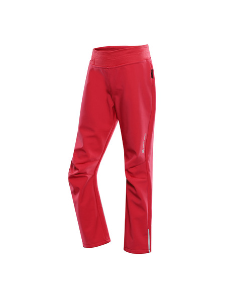 ALPINE PRO Pantaloni softshell pentru copii ALPINE PRO ZORTO zmeură