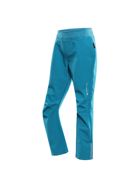 ALPINE PRO Pantaloni softshell pentru copii ALPINE PRO ZORTO caribbean sea