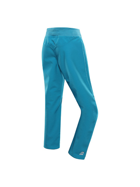 ALPINE PRO Pantaloni softshell pentru copii ALPINE PRO ZORTO caribbean sea