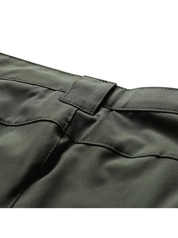 ALPINE PRO Pantaloni pentru copii cu pernițe detașabile ALPINE PRO NESCO 2 verde măsliniu