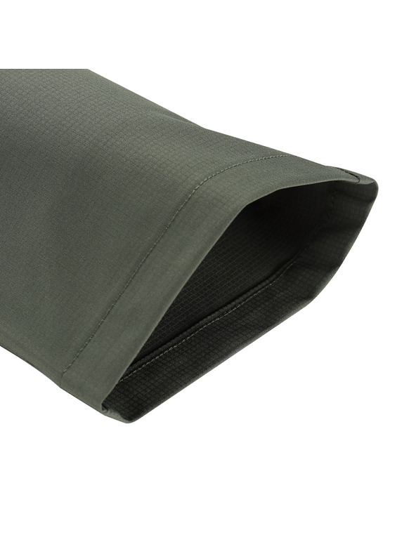 ALPINE PRO Pantaloni pentru copii cu pernițe detașabile ALPINE PRO NESCO 2 verde măsliniu