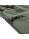 ALPINE PRO Pantaloni pentru copii cu pernițe detașabile ALPINE PRO NESCO 2 verde măsliniu
