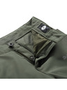 ALPINE PRO Pantaloni pentru copii cu pernițe detașabile ALPINE PRO NESCO 2 verde măsliniu