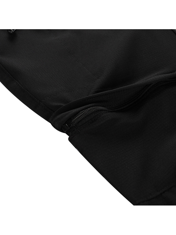 ALPINE PRO Pantaloni pentru copii cu pernițe detașabile ALPINE PRO NESCO 2 negru