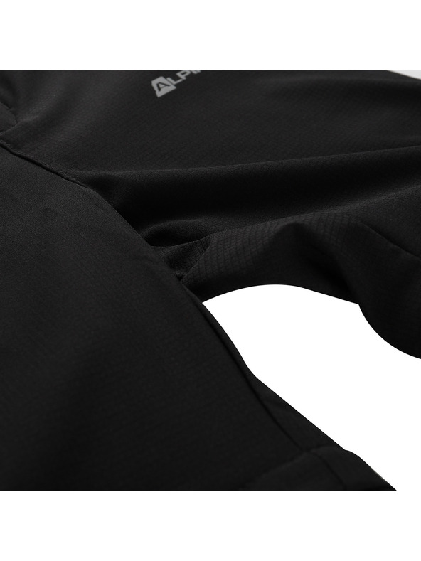 ALPINE PRO Pantaloni pentru copii cu pernițe detașabile ALPINE PRO NESCO 2 negru