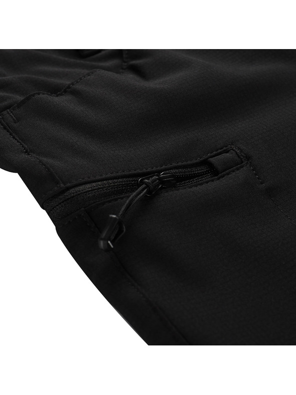 ALPINE PRO Pantaloni pentru copii cu pernițe detașabile ALPINE PRO NESCO 2 negru