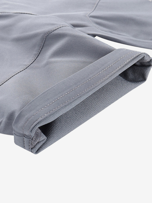 ALPINE PRO Pantaloni scurți gri pentru copii ALPINE PRO Bako