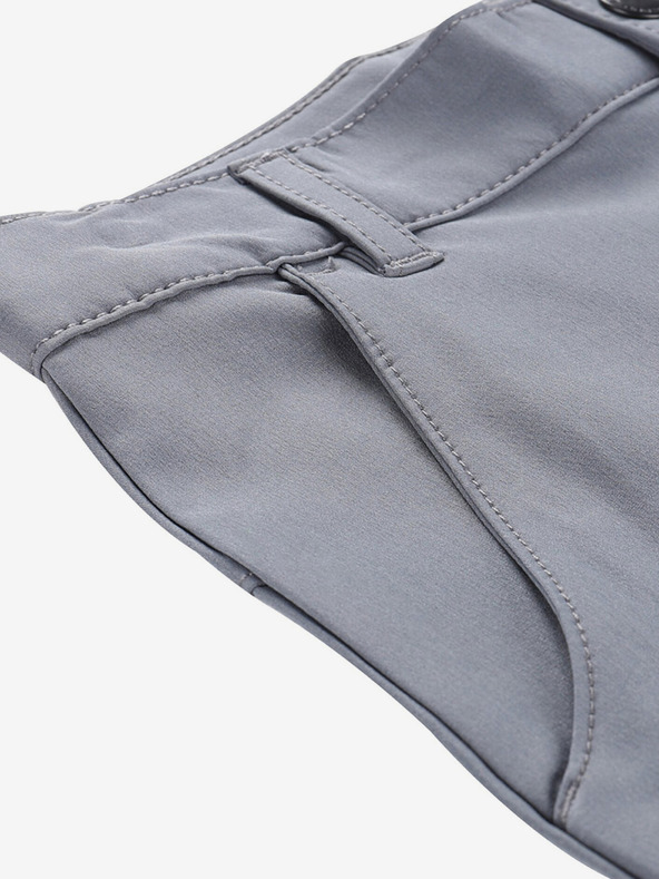 ALPINE PRO Pantaloni scurți gri pentru copii ALPINE PRO Bako