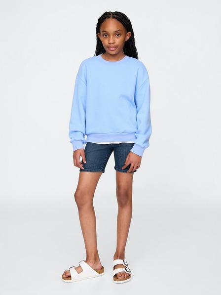 GAP Biker shorts din denim pentru copii GAP