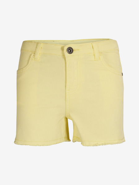 NAX Pantaloni scurți din denim pentru fete galben deschis NAX Fedio