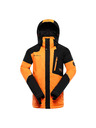 ALPINE PRO Geacă de schi pentru bărbați cu membrană ptx pentru zăpadă ALPINE PRO DEAR neon portocaliu șocant