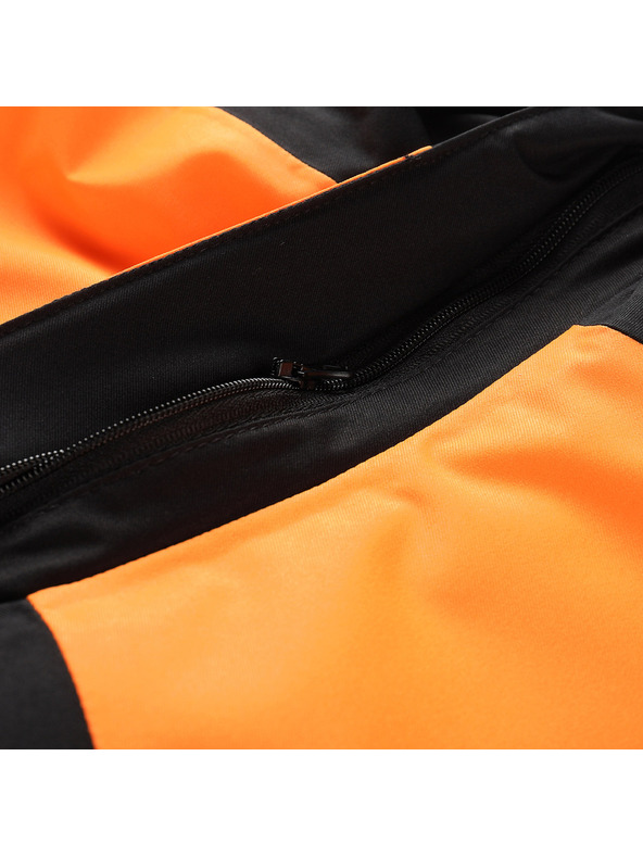 ALPINE PRO Geacă de schi pentru bărbați cu membrană ptx pentru zăpadă ALPINE PRO DEAR neon portocaliu șocant