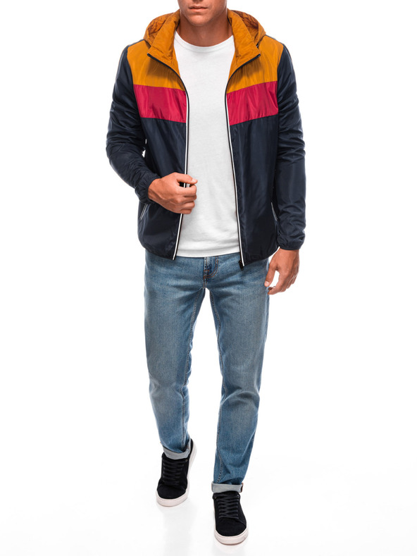 Edoti EDOTI Jachetă de tranziție pentru bărbați, neagră