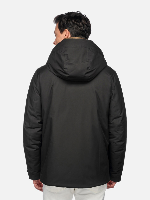 Geox Geacă neagră pentru bărbați Geox Terrestre Abx