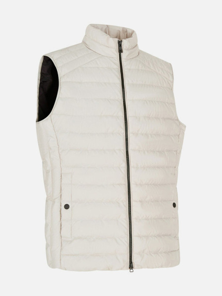 Geox Vestă neagră din puf pentru bărbați Geox Kennet