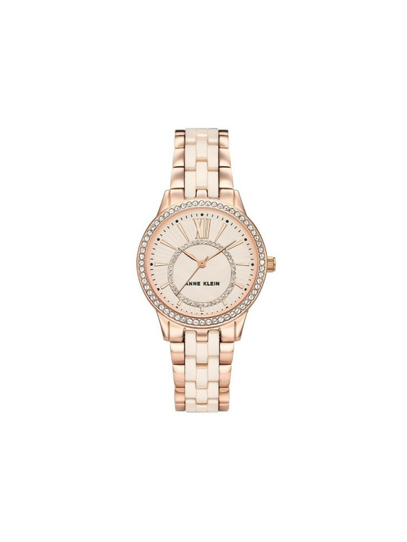 Anne Klein Ceas roz-auriu de damă Anne Klein