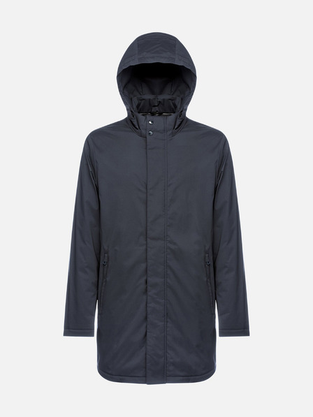 Geox Geacă de puf pentru bărbați Geox Aurelio albastru închis