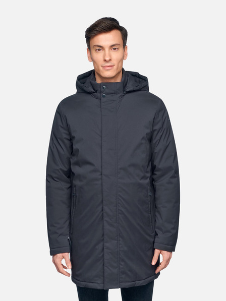 Geox Geacă de puf pentru bărbați Geox Aurelio albastru închis