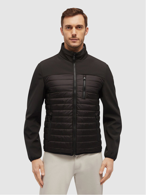 Geox Geacă neagră Geox Sapienza pentru bărbați