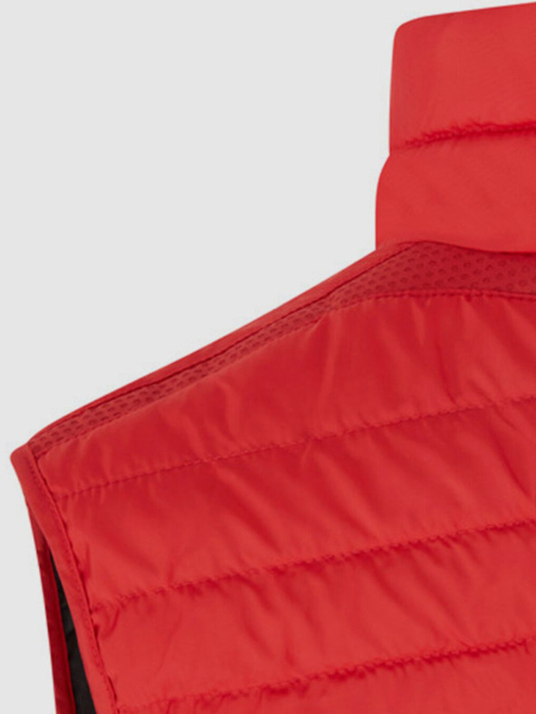 Geox Vestă roșie din puf pentru bărbați Geox Kennet