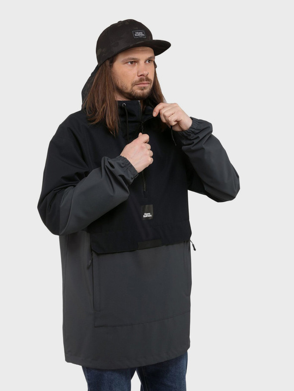 Horsefeathers Jachetă Shaw - negru/phantom mărimea L HORSEFEATHERS