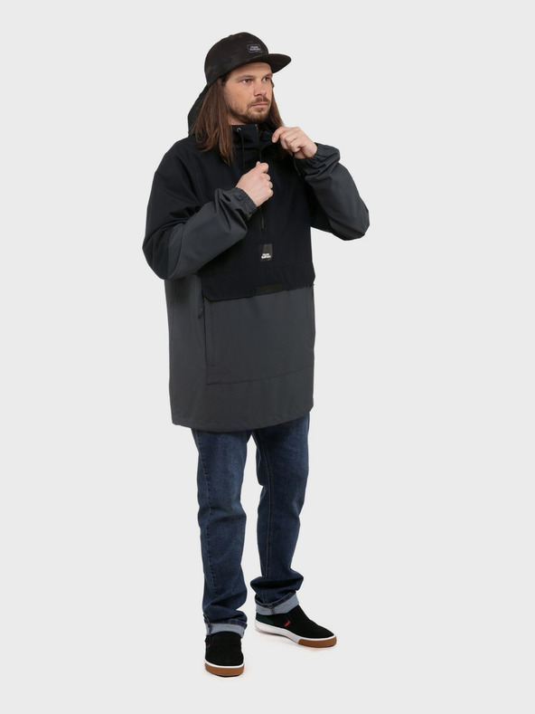 Horsefeathers Jachetă Shaw - negru/phantom mărimea L HORSEFEATHERS