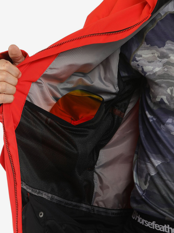 Horsefeathers Jachetă Halen II - roșu aprins mărimea L HORSEFEATHERS