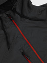 Horsefeathers Jachetă Closter II - phantom/lava red mărimea L HORSEFEATHERS